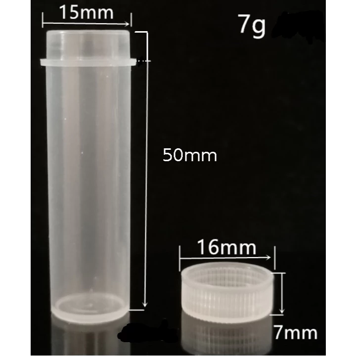 Botol Plastik Sample Vial 50pcs pack